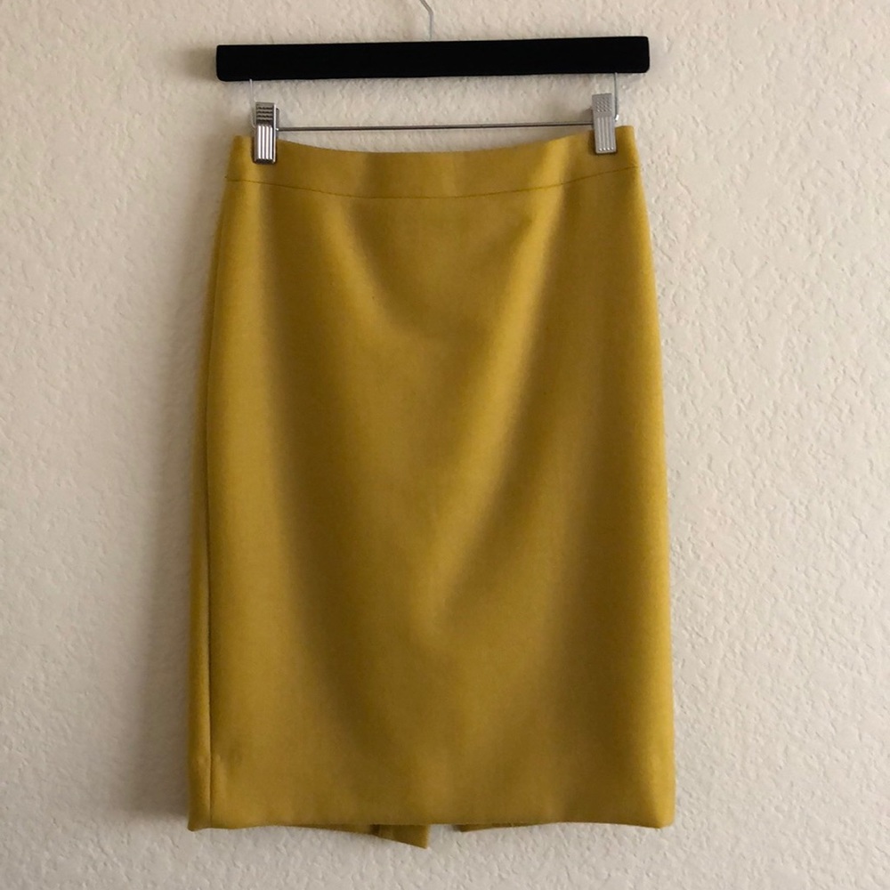 J. Crew No. 2 pencil skirt in double-serge wool